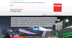 Desktop Screenshot of frutiger.com